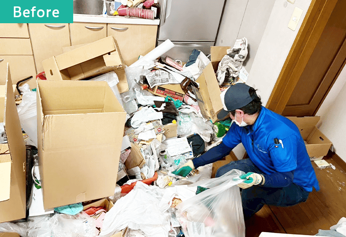 遺品整理施工前の画像